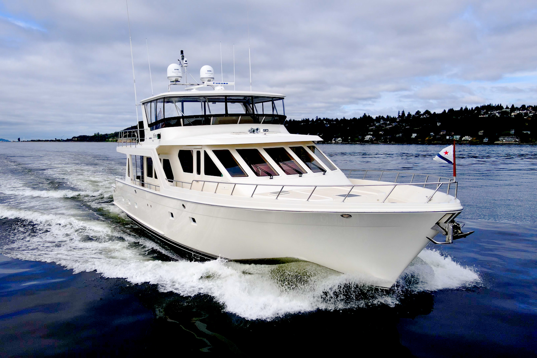 HONORE - 72' Offshore Yachts 72 Pilothouse 2006