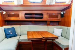 U-Shaped Settee in Dining Area