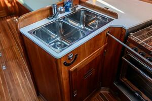 Galley Double Sink