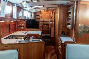 Galley looking aft 
