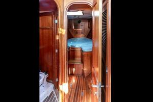 V-berth with Guest Head to Port Side