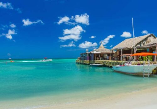 Palm Beach in Aruba, ABC Islands yacht charter