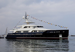 Custom yacht
