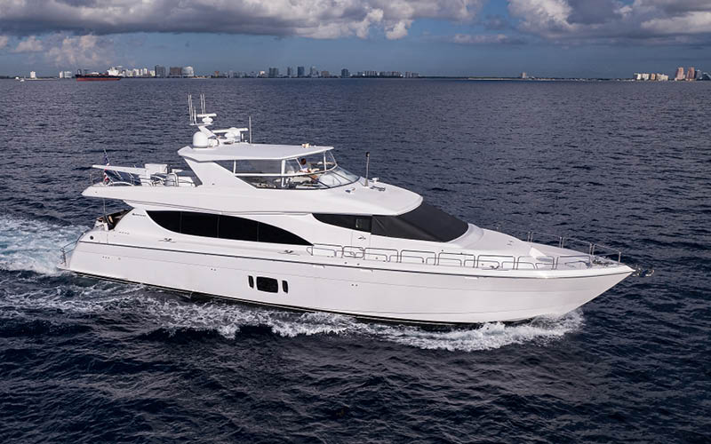 JEANNIETINI - 80 Hatteras Open Bridge 2014/2019