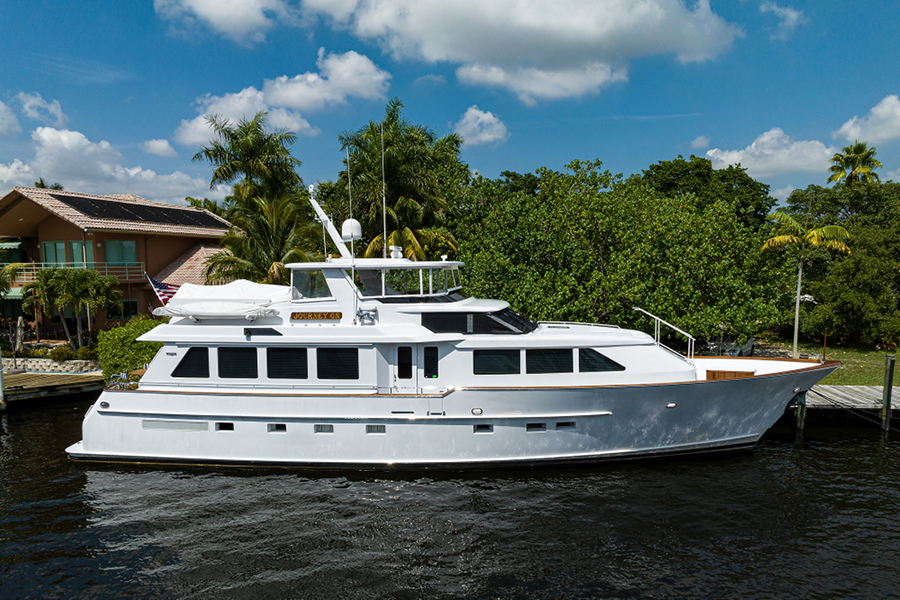 Profile of JOURNEY ON 85 foot Burger Yachts yacht for sale