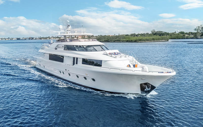 Profile of OUR HERITAGE 112' Westport Yacht