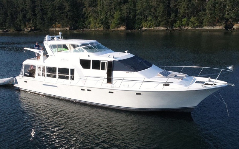 Seattle Boats Afloat OBSESSION 69 Pacific Mariner Yacht For Sale