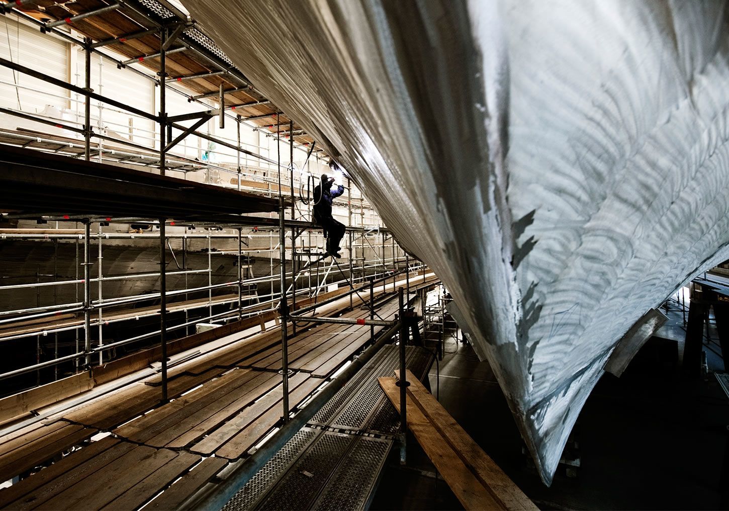 Luxury Yacht Shipyard Header