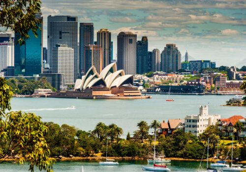 Australia Yacht Charter Itinerary, Sydney Harrbour