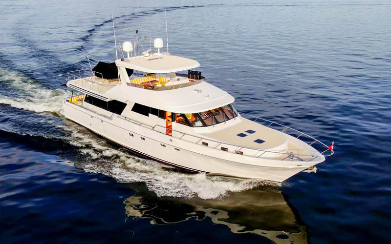THE HAPPY BOAT - 75' Nordlund Yacht 2002